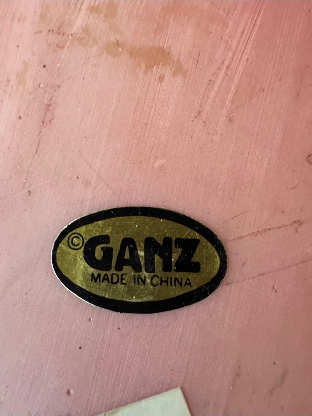 GANZ detailed raised